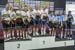 Women Team Pursuit podium 		CREDITS:  		TITLE:  		COPYRIGHT: