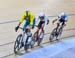 Meyer, Hayter & Lamoureux 		CREDITS:  		TITLE: Commonwealth Games, Gold Coast 2018 		COPYRIGHT: Rob Jones/www.canadiancyclist.com 2018 -copyright -All rights retained - no use permitted without prior; written permission