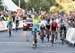 Steele von Hoff celebrates as the sprint for the bronze behind is close 		CREDITS:  		TITLE: Commonwealth Games, Gold Coast 2018 		COPYRIGHT: Rob Jones/www.canadiancyclist.com 2018 -copyright -All rights retained - no use permitted without prior; written 