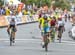 Chloe Hosking (Australia) wins 		CREDITS:  		TITLE: Commonwealth Games, Gold Coast 2018 		COPYRIGHT: Rob Jones/www.canadiancyclist.com 2018 -copyright -All rights retained - no use permitted without prior; written permission