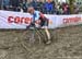 Christel Ferrier Bruneau (Can) 		CREDITS:  		TITLE: 2018 Cyclo-cross World Championships, Valkenburg NED 		COPYRIGHT: Rob Jones/www.canadiancyclist.com 2018 -copyright -All rights retained - no use permitted without prior; written permission