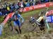 Tomas Kopecky (Cze) and Loris Rouiller (Sui) early leaders 		CREDITS:  		TITLE: 2018 Cyclo-cross World Championships, Valkenburg NED 		COPYRIGHT: Rob Jones/www.canadiancyclist.com 2018 -copyright -All rights retained - no use permitted without prior; writ