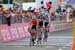 Domenico Pozzovivo leads home Tom Dumoulin and Chris Froome 		CREDITS:  		TITLE: Giro d