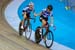 Iris Gabelier; Lily Plante 		CREDITS:  		TITLE: Canadian Track Championships (Jr, U17, Para), April 13, 2018 		COPYRIGHT: ?? 2018 Ivan Rupes