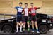 Daniel Nordemann-Da SIlva; Ethan Ogrodniczuk; Jackson Kinniburgh 		CREDITS:  		TITLE: 2018 Junior Track Nationals 		COPYRIGHT: ?? 2018 Ivan Rupes