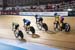 Junior Women Elimination Race - Elizabeth Archbold; Kaitlyn Rauwerda; Lily Plante; Sarah Van Dam 		CREDITS:  		TITLE: 2018 Junior, U17 and Para Track Nationals 		COPYRIGHT: ?? 2018 Ivan Rupes