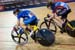 Junior Women Sprint Final - Neve Van Daele; Sarah Van Dam 		CREDITS:  		TITLE: 2018 Junior, U17 and Para Track Nationals 		COPYRIGHT: ?? 2018 Ivan Rupes