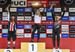 Junior Women Final Overall World Cup podium: Anna Newkirk, Valentina Holl, Paula Zibasa 		CREDITS:  		TITLE: 2018 La Bresse MTB World Cup 		COPYRIGHT: Rob Jones/www.canadiancyclist.com 2018 -copyright -All rights retained - no use permitted without prior;