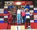 Elite Women Final Overall World Cup podium: Myriam Nicole, Tahnee Seagrave, Rachel Atherton, Tracey Hannah, Monika Hrastnik 		CREDITS:  		TITLE: 2018 La Bresse MTB World Cup 		COPYRIGHT: Rob Jones/www.canadiancyclist.com 2018 -copyright -All rights retain