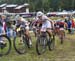 Jolanda Neff (Sui) Kross Racing Team and Barbara Benko (Hun) Ghost Factory Racing 		CREDITS:  		TITLE: 2018 La Bresse MTB World Cup XCC 		COPYRIGHT: Rob Jones/www.canadiancyclist.com 2018 -copyright -All rights retained - no use permitted without prior; w