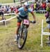 Emily Batty (Can) Trek Factory Racing XC 		CREDITS:  		TITLE: 2018 La Bresse MTB World Cup XCC 		COPYRIGHT: Rob Jones/www.canadiancyclist.com 2018 -copyright -All rights retained - no use permitted without prior; written permission