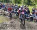 Emily Batty (Can) Trek Factory Racing XC and Annika Langvad (Den) Specialized Racing 		CREDITS:  		TITLE: 2018 La Bresse MTB World Cup 		COPYRIGHT: Rob Jones/www.canadiancyclist.com 2018 -copyright -All rights retained - no use permitted without prior; wr