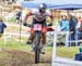 Emily Batty (Can) Trek Factory Racing XC 		CREDITS:  		TITLE: 2018 La Bresse MTB World Cup 		COPYRIGHT: Rob Jones/www.canadiancyclist.com 2018 -copyright -All rights retained - no use permitted without prior; written permission