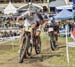 Jolanda Neff (Sui) Kross Racing Team leads Pauline Ferrand Prevot (Fra) Canyon Factory Racing XC and Emily Batty (Can) Trek Factory Racing XC 		CREDITS:  		TITLE: 2018 La Bresse MTB World Cup 		COPYRIGHT: Rob Jones/www.canadiancyclist.com 2018 -copyright 