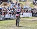 Emily Batty (Can) Trek Factory Racing XC 2nd 		CREDITS:  		TITLE: 2018 La Bresse MTB World Cup 		COPYRIGHT: Rob Jones/www.canadiancyclist.com 2018 -copyright -All rights retained - no use permitted without prior; written permission