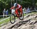 Kade Edwards (GBr) Trek Factory Racing Dh 		CREDITS:  		TITLE: 2018 MSA MTB World Cup 		COPYRIGHT: ROB JONES/CANADIAN CYCLIST
