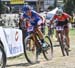 Katerina Nash (Cze) Clif Pro Team and Alessandra Keller (Sui) Thomus-RN Racing Team 		CREDITS:  		TITLE: 2018 MSA MTB World Cup 		COPYRIGHT: Rob Jones/www.canadiancyclist.com 2018 -copyright -All rights retained - no use permitted without prior; written p