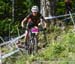 Emily Unterberger (Can) Pendrel Racing 		CREDITS:  		TITLE: 2018 MSA MTB World Cup 		COPYRIGHT: ROB JONES/CANADIAN CYCLIST