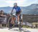 Gerhard Kerschbaumer (Italy) closeing the gap  		CREDITS:  		TITLE: 2018 MTB World Championships, Lenzerheide, Switzerland 		COPYRIGHT: Rob Jones/www.canadiancyclist.com 2018 -copyright -All rights retained - no use permitted without prior; written permis