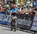 Haley Smith (Canada) finishing 6th 		CREDITS:  		TITLE: 2018 MTB World Championships, Lenzerheide, Switzerland