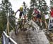 Alexandre Balmer (Switzerland) and Loris Rouiller (Switzerland) 		CREDITS:  		TITLE: 2018 MTB World Championships, Lenzerheide, Switzerland 		COPYRIGHT: Rob Jones/www.canadiancyclist.com 2018 -copyright -All rights retained - no use permitted without prio