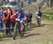 Tereza Saskova (Czech Republic) with Harriet Harnden (Great Britain) chasing 		CREDITS:  		TITLE: 2018 MTB World Championships, Lenzerheide, Switzerland 		COPYRIGHT: Rob Jones/www.canadiancyclist.com 2018 -copyright -All rights retained - no use permitted