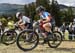 Jacqueline Schneebeli (Switzerland) and Marianne Theberge (Canada) 		CREDITS:  		TITLE: 2018 MTB World Championships, Lenzerheide, Switzerland 		COPYRIGHT: Rob Jones/www.canadiancyclist.com 2018 -copyright -All rights retained - no use permitted without p