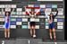 Tereza Saskova, Laura Stigger, Harriet Harnden 		CREDITS:  		TITLE: 2018 MTB World Championships, Lenzerheide, Switzerland 		COPYRIGHT: Rob Jones/www.canadiancyclist.com 2018 -copyright -All rights retained - no use permitted without prior; written permis