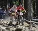 Annika Langvad (Specialized Racing) and Jolanda Neff (Kross Racing Team) 		CREDITS:  		TITLE: 2018 UCI World Cup Nove Mesto 		COPYRIGHT: Rob Jones/www.canadiancyclist.com 2018 -copyright -All rights retained - no use permitted without prior; written permi