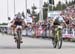 2 up sprint by Anton Cooper and Nino Schurter was only decided by photo finish 		CREDITS:  		TITLE: 2018 UCI World Cup Nove Mesto 		COPYRIGHT: Rob Jones/www.canadiancyclist.com 2018 -copyright -All rights retained - no use permitted without prior; written