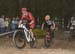 Gaze rode for a couple of laps after his flat but had no chance of getting into the points 		CREDITS:  		TITLE: 2018 UCI World Cup Nove Mesto 		COPYRIGHT: Rob Jones/www.canadiancyclist.com 2018 -copyright -All rights retained - no use permitted without pr