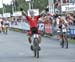 Sam Gaze (Specialized Racing) takes the win 		CREDITS:  		TITLE: 2018 UCI World Cup Nove Mesto 		COPYRIGHT: Rob Jones/www.canadiancyclist.com 2018 -copyright -All rights retained - no use permitted without prior; written permission