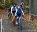 Ellen Noble (USA) Trek Factory Racing CX, Maghalie Rochette (Can) CX Fever p/b Specialized and Kaitlin Keough (USA) Cannondale/Cyclocrossworld.com go clear 		CREDITS:  		TITLE: 2018 Pan American Continental Cyclo-cross Championships 		COPYRIGHT: Rob Jones