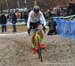 Maghalie Rochette (Can) CX Fever p/b Specialized leading Ellen Noble (USA) Trek Factory Racing 		CREDITS:  		TITLE: 2018 Pan American Continental Cyclo-cross Championships 		COPYRIGHT: Rob Jones/www.canadiancyclist.com 2018 -copyright -All rights retained