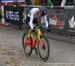 Maghalie Rochette (Can) CX Fever p/b Specialized starts the last lap with a gap of 10s 		CREDITS:  		TITLE: 2018 Pan American Continental Cyclo-cross Championships 		COPYRIGHT: Rob Jones/www.canadiancyclist.com 2018 -copyright -All rights retained - no us