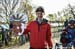 Derek Gee cheering on Ruby West 		CREDITS:  		TITLE: 2018 Pan American Continental Cyclo-cross Championships 		COPYRIGHT: Rob Jones/www.canadiancyclist.com 2018 -copyright -All rights retained - no use permitted without prior, written permission