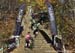 Up the stairs 		CREDITS:  		TITLE: 2018 Pan American Continental Cyclo-cross Championships 		COPYRIGHT: Rob Jones/www.canadiancyclist.com 2018 -copyright -All rights retained - no use permitted without prior, written permission