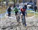 Eric Brunner (USA) FCX Elite leading Gage Hecht (USA) Alpha Bicycle Co./Groove Subaru Silverthorne 		CREDITS:  		TITLE: 2018 Pan American Continental Cyclo-cross Championships 		COPYRIGHT: Rob Jones/www.canadiancyclist.com 2018 -copyright -All rights reta