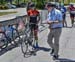 Winner Adele Desgagnes has her gears measured 		CREDITS:  		TITLE: Canadian Road National Championships - RR 		COPYRIGHT: Rob Jones/www.canadiancyclist.com 2018 -copyright -All rights retained - no use permitted without prior; written permission