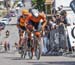 Adam de Vos (RALLY Cycling) and Ryan Roth (SILBER Pro Cycling) 		CREDITS:  		TITLE: Canadian Road National Championships - Criterium 		COPYRIGHT: Rob Jones/www.canadiancyclist.com 2018 -copyright -All rights retained - no use permitted without prior; writ