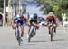 The sprint lead by Duchesne 		CREDITS:  		TITLE: Canadian Road National Championships - RR 		COPYRIGHT: Rob Jones/www.canadiancyclist.com 2018 -copyright -All rights retained - no use permitted without prior; written permission