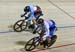 Barrette attacks to take the lead in the Repechage 		CREDITS:  		TITLE: 2018 Track World Championships, Apeldoorn NED 		COPYRIGHT: Rob Jones/www.canadiancyclist.com 2018 -copyright -All rights retained - no use permitted without prior; written permission