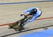 Barrette comes out of the final corner alone in the lead 		CREDITS:  		TITLE: 2018 Track World Championships, Apeldoorn NED 		COPYRIGHT: Rob Jones/www.canadiancyclist.com 2018 -copyright -All rights retained - no use permitted without prior; written permi