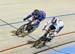 Broanze medal final: Sebastien Vigier vs Maximilian Levy 		CREDITS:  		TITLE: 2018 Track World Championships, Apeldoorn NED 		COPYRIGHT: Rob Jones/www.canadiancyclist.com 2018 -copyright -All rights retained - no use permitted without prior; written permi