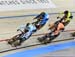 Nicky Degrendele (Belgium) goes to the front 		CREDITS:  		TITLE: 2018 Track World Championships, Apeldoorn NED 		COPYRIGHT: Rob Jones/www.canadiancyclist.com 2018 -copyright -All rights retained - no use permitted without prior; written permission