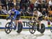 Michele Scartezzini (Italy) and Callum Scotson (Australia) 		CREDITS:  		TITLE: 2018 Track World Championships, Apeldoorn NED 		COPYRIGHT: Rob Jones/www.canadiancyclist.com 2018 -copyright -All rights retained - no use permitted without prior; written per