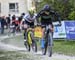 Maxime Marcotte attacks with Nino Schurter 		CREDITS:  		TITLE: Albstadt World Cup 		COPYRIGHT: Rob Jones/www.canadiancyclist.com 2019 -copyright -All rights retained - no use permitted without prior, written permission