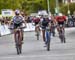 Kate Courtney leading the sprint 		CREDITS:  		TITLE: Albstadt World Cup 		COPYRIGHT: Rob Jones/www.canadiancyclist.com 2019 -copyright -All rights retained - no use permitted without prior, written permission