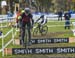 The battle fro 3rd, lead by Alexandre Vialle (Toyota St-Eustache) 		CREDITS:  		TITLE: 2019 Canadian National Cyclocross Championships 		COPYRIGHT: Robert Jones/Canadiancyclist.com