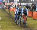 Lead group forming 		CREDITS:  		TITLE: 2019 Cyclocross World Championships, Denmark 		COPYRIGHT: Rob Jones/www.canadiancyclist.com 2019 -copyright -All rights retained - no use permitted without prior, written permission